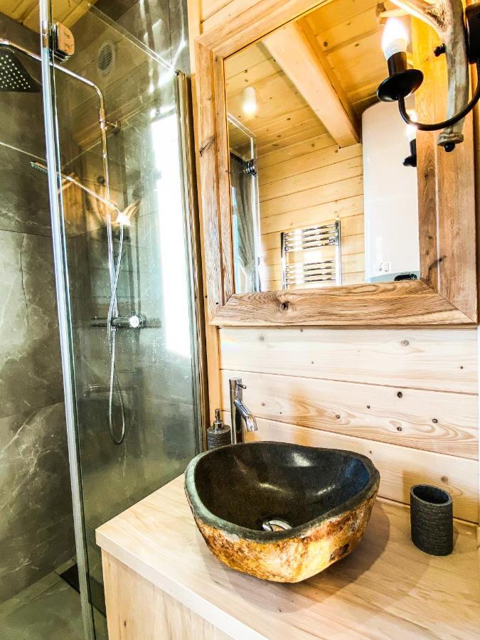 Osada Janosika Jacuzzi Drewniany Domek Na Odludziu Klikuszowa Eksteriør bilde