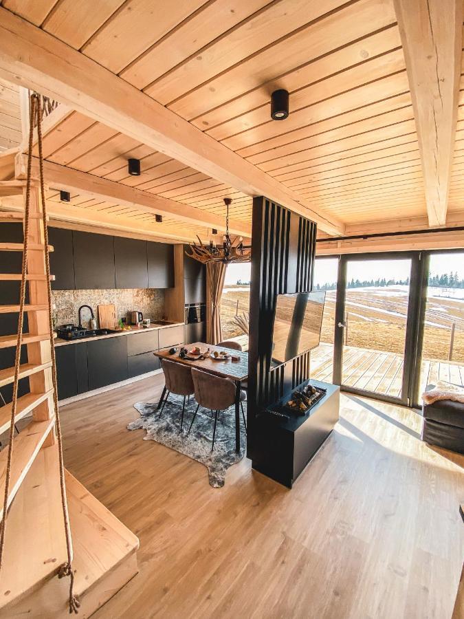Osada Janosika Jacuzzi Drewniany Domek Na Odludziu Klikuszowa Eksteriør bilde